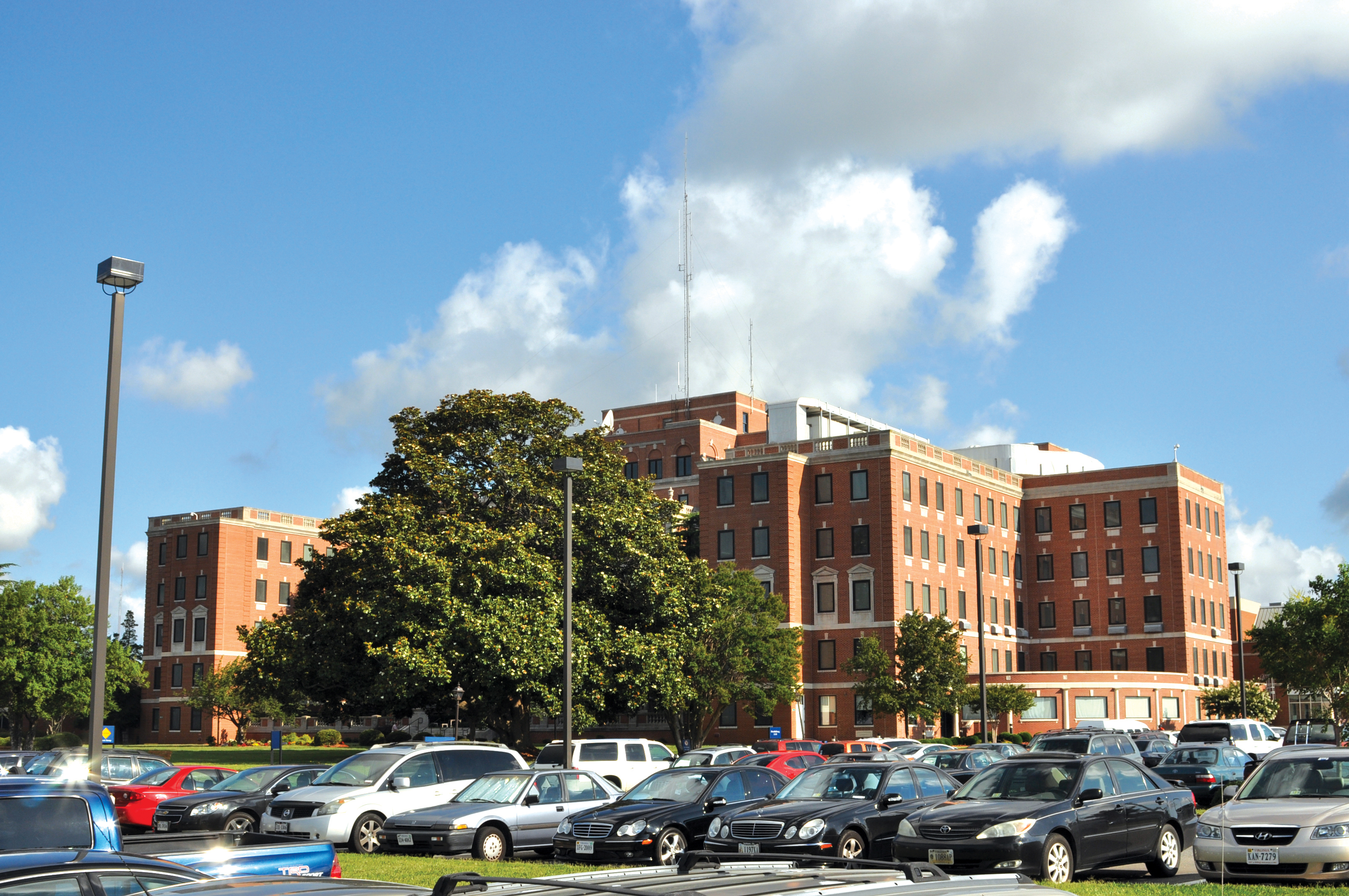 The Hampton VA Hospital now. Photo by Samantha Stone