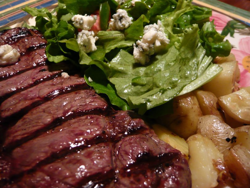 New York Strip Steak Dinner