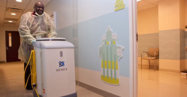 Riverside health System Germ Robot