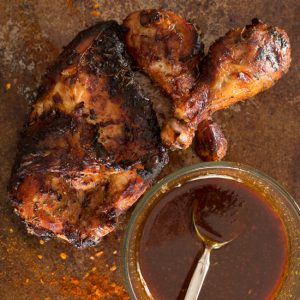 Spicy Honey Barbecue Chicken