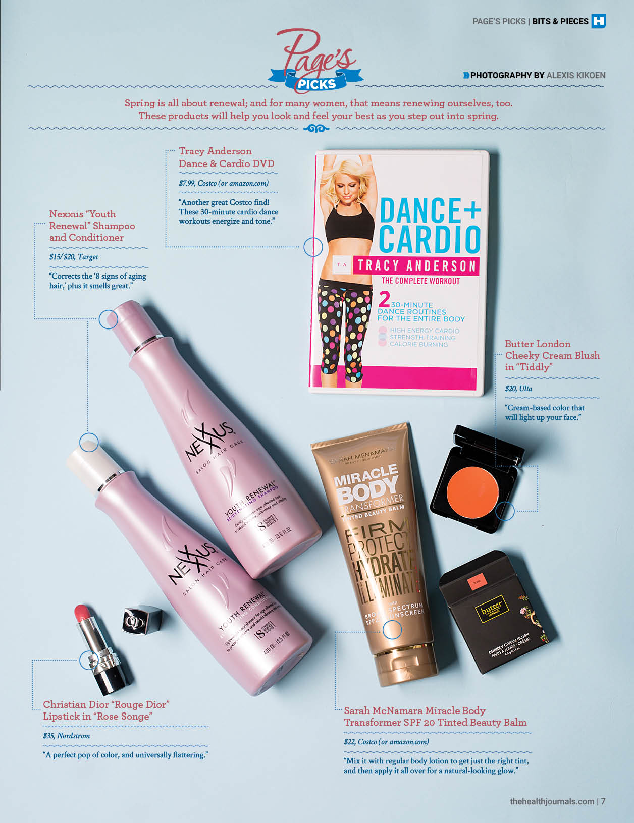Page's Picks April 2015 - Spring Renewal Products