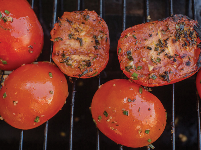Deliciously Grilled Tomatoes