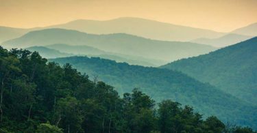 The Blue Ridge Mountains