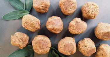 Walnut & Sage “Meat Balls”