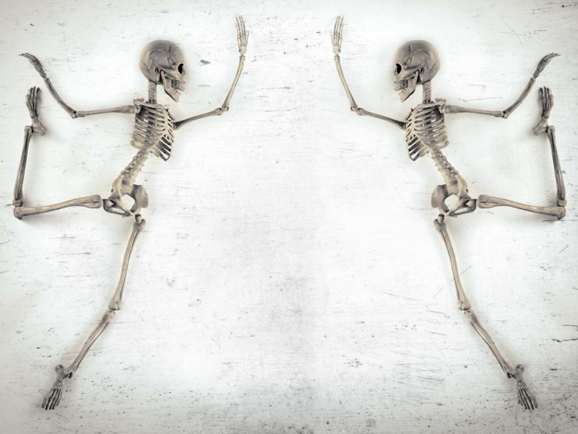 Skeleton after you die