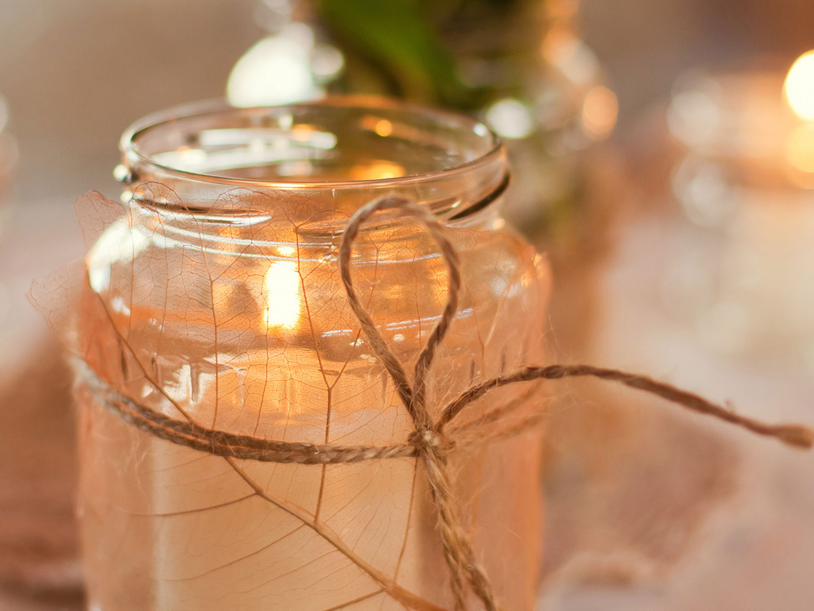 DIY Decorative Mason Jar Candle Health Journal