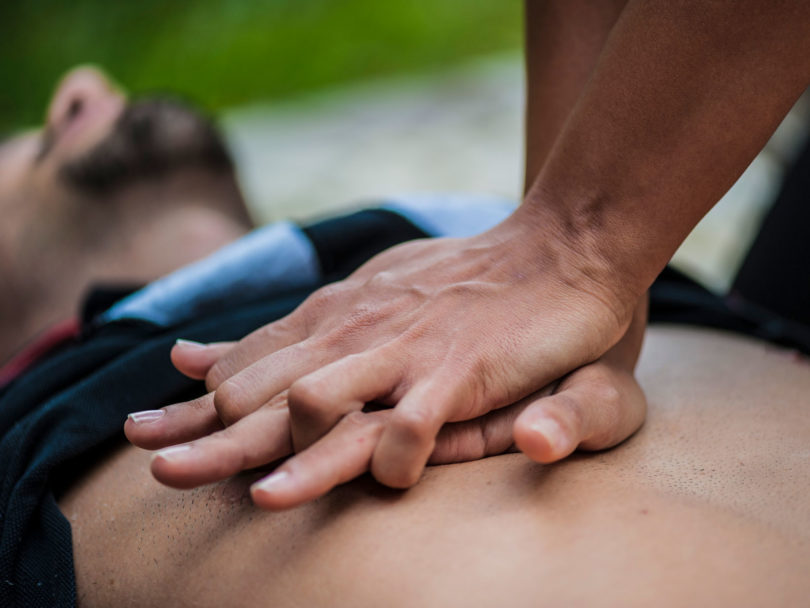 CPR training AED sudden cardiac arrest HEARTSafe