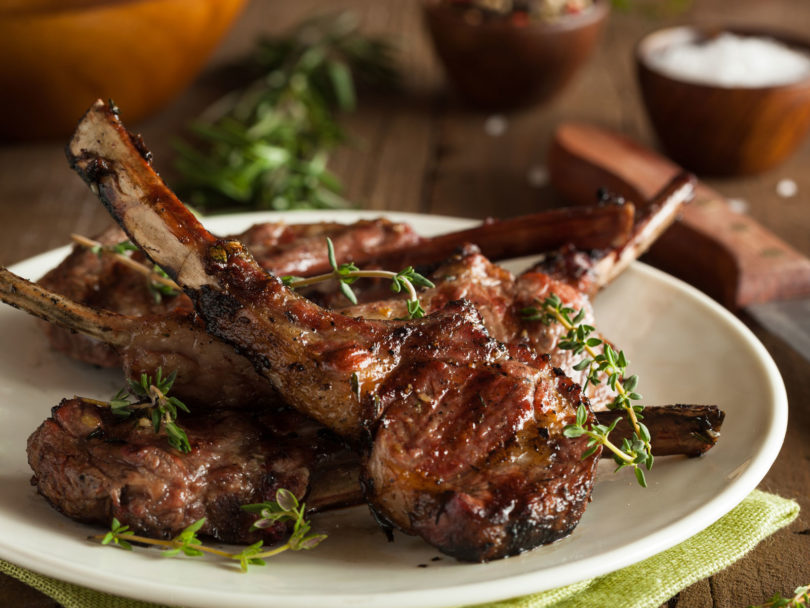 Rosemary Marinated Lamb Chops