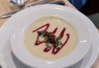 Spring Leeks and Celery Soup with Asparagus and Morels