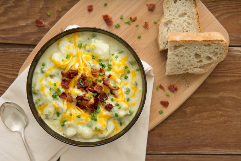 cheesy potato soup