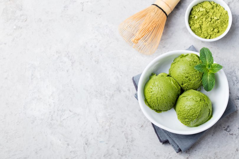 matcha ice cream