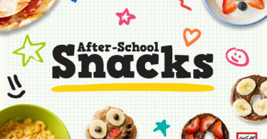 If you’re looking for something tasty to eat after school, then check out these snacks!