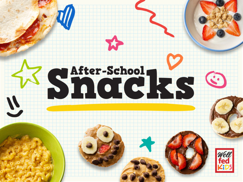 If you’re looking for something tasty to eat after school, then check out these snacks!