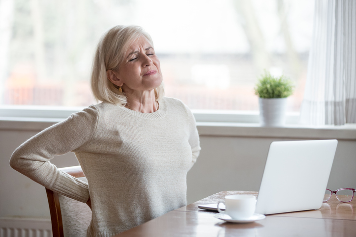 Back pain caused by veins