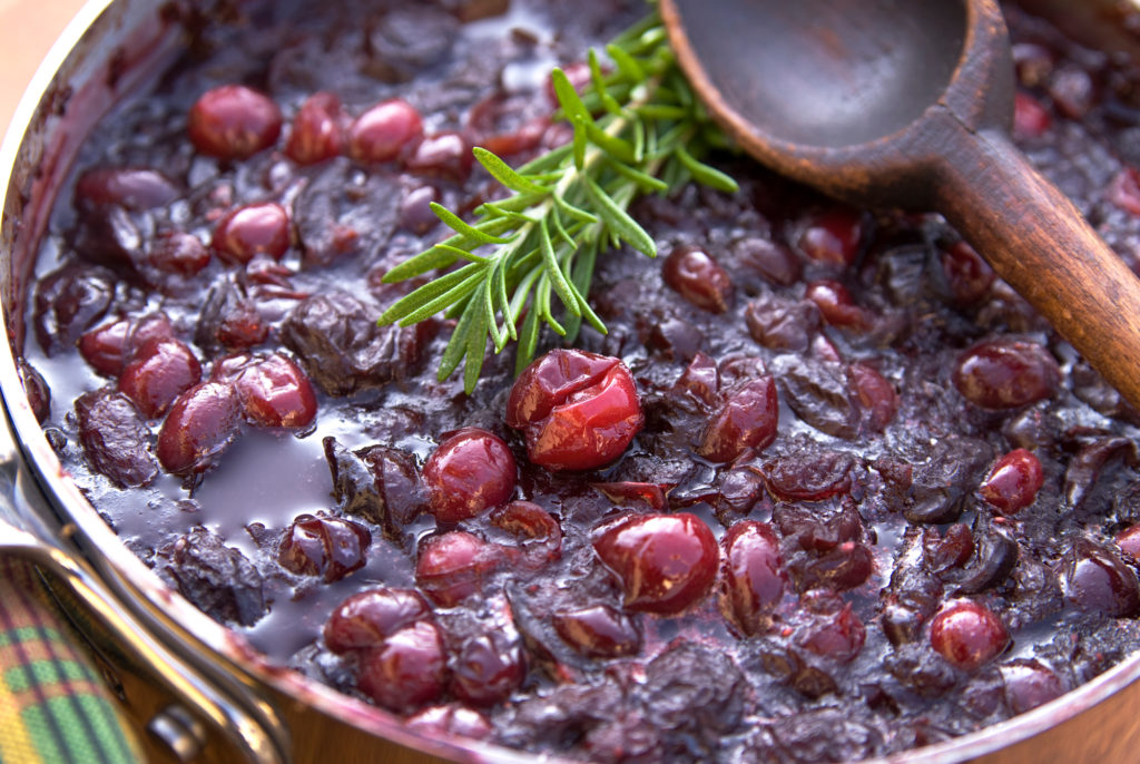 Cranberry Elderberry Sauce